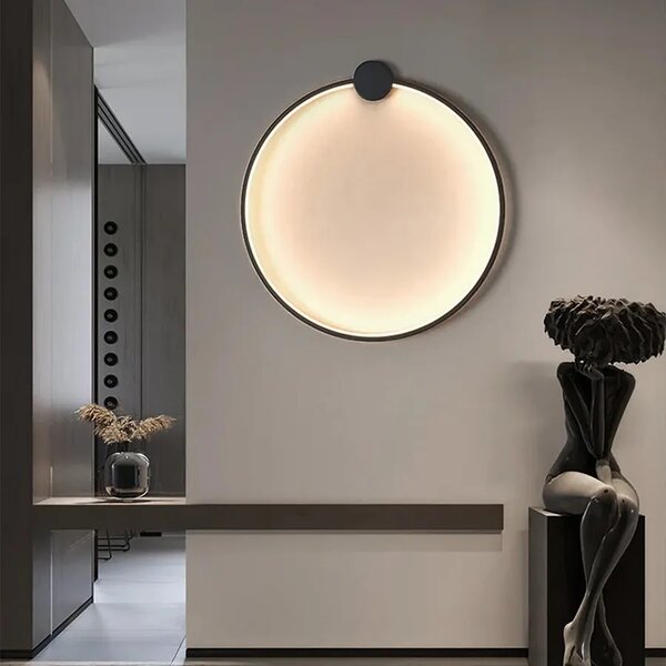 ΦΩΤΙΣΤΙΚΟ ΤΟΙΧΟΥ LED APP1386-CW ΜΑΥΡΟ 40εκ