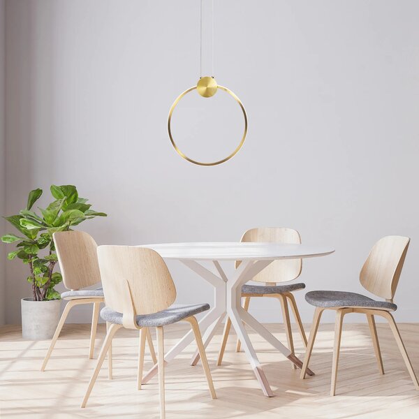ΦΩΤΙΣΤΙΚΟ ΟΡΟΦΗΣ LED APP1397-CP OLD GOLD 40εκ