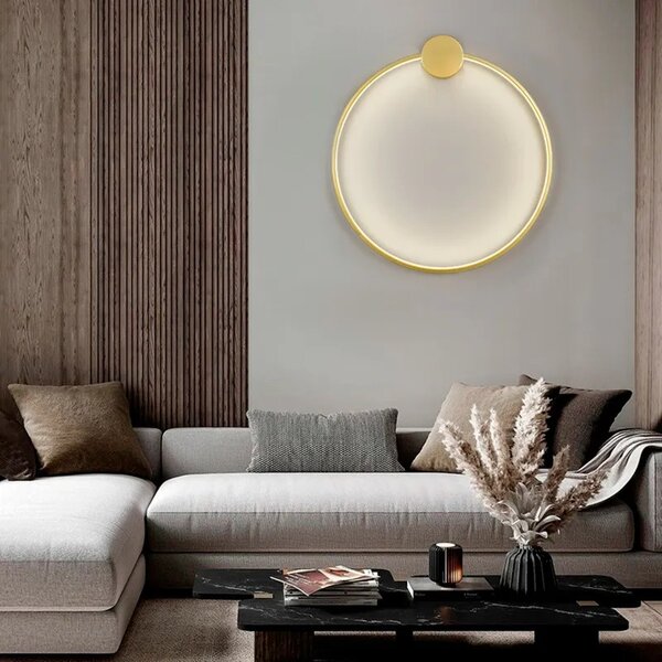 ΦΩΤΙΣΤΙΚΟ ΤΟΙΧΟΥ LED APP1384-CW ΧΡΥΣΟ 30εκ