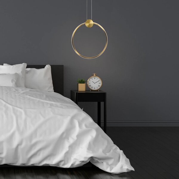 ΦΩΤΙΣΤΙΚΟ ΟΡΟΦΗΣ LED APP1397-CP OLD GOLD 40εκ