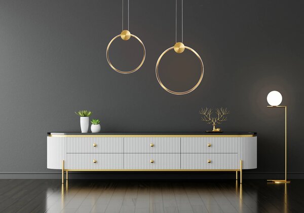ΦΩΤΙΣΤΙΚΟ ΟΡΟΦΗΣ LED APP1397-CP OLD GOLD 40εκ