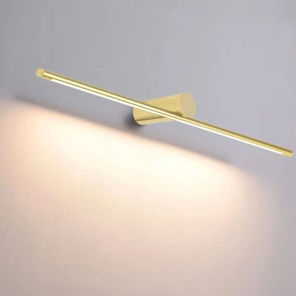 ΦΩΤΙΣΤΙΚΟ ΤΟΙΧΟΥ ΜΠΑΝΙΟΥ LED 60CM APP1345-W ΧΡΥΣΟ