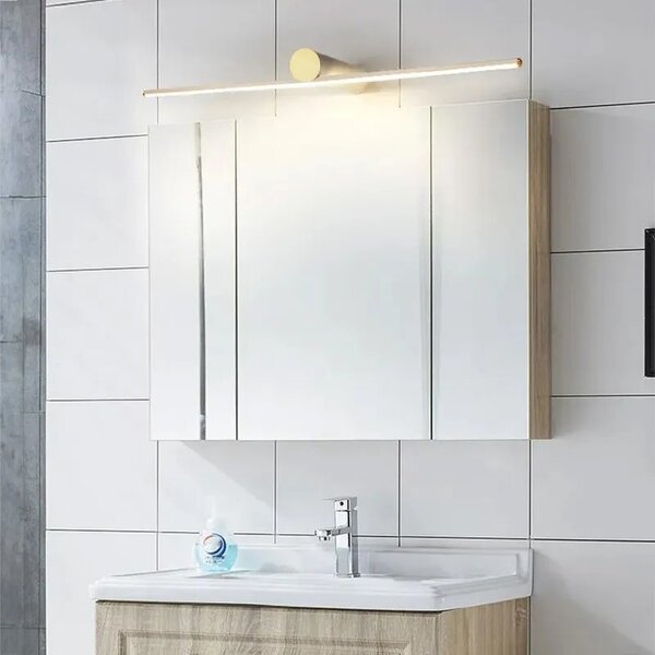 ΦΩΤΙΣΤΙΚΟ ΤΟΙΧΟΥ ΜΠΑΝΙΟΥ LED 80CM APP1346-W ΧΡΥΣΟ