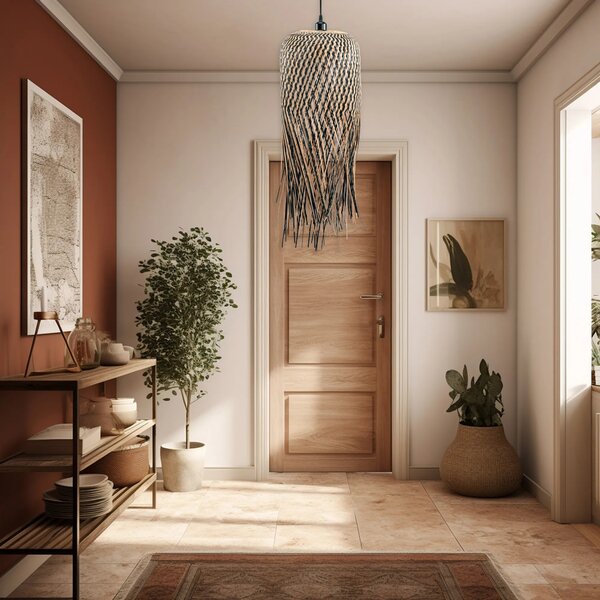 Κρεμαστό φωτιστικό Boho APP1276-1CP