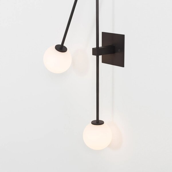Φωτιστικό τοίχου APP1595-2W black