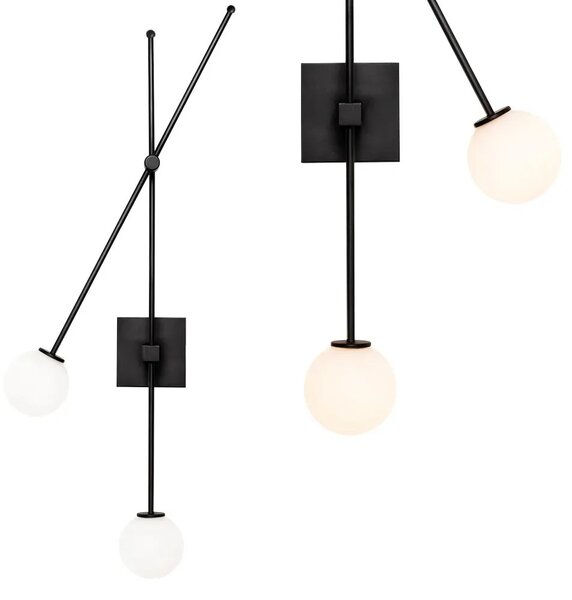 Φωτιστικό τοίχου APP1595-2W black