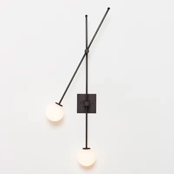 Φωτιστικό τοίχου APP1595-2W black