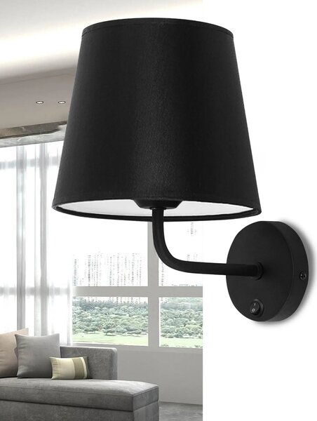 Φωτιστικό τοίχου APP1612-1W black