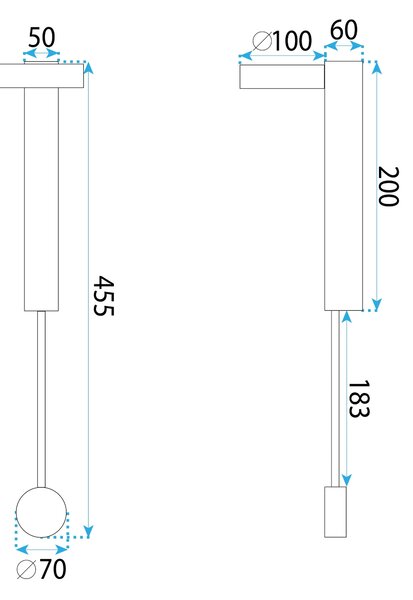 Κρεμαστό φωτιστικό APP1600-W