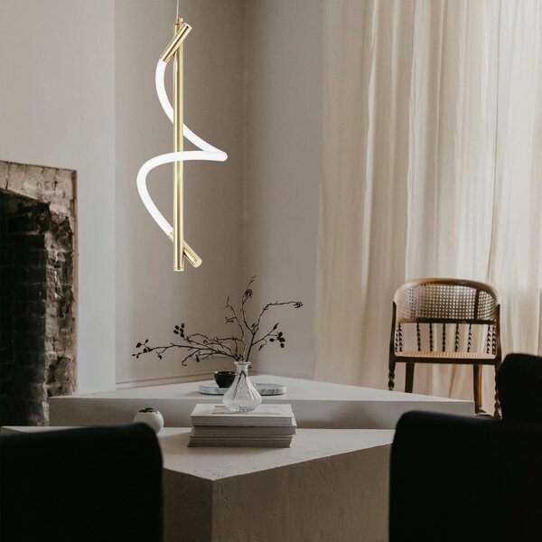 Λάμπα LED G015-CP Bright Gold
