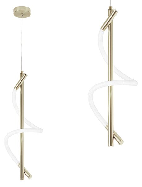 Λάμπα LED G015-CP Bright Gold