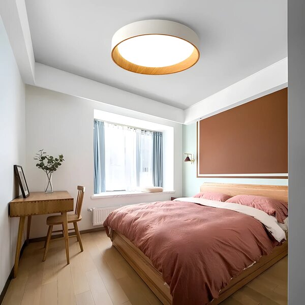 Φωτιστικό οροφής Plafon G115-C 40CM WOOD