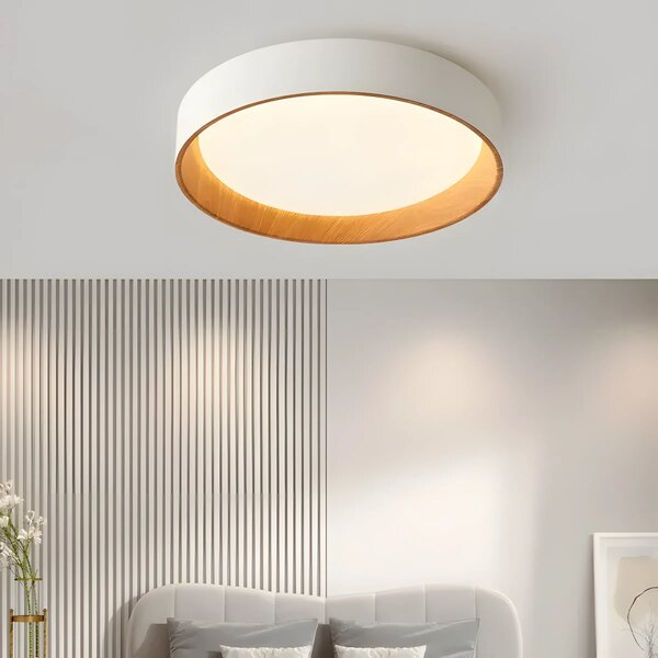 Φωτιστικό οροφής Plafon G115-C 40CM WOOD