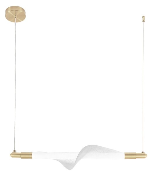 Λάμπα LED G011-CP WHITE/GOLD