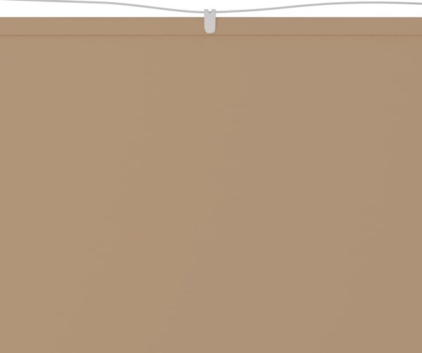 VidaXL Τέντα Κάθετη Taupe 60 x 600 εκ. από Ύφασμα Oxford