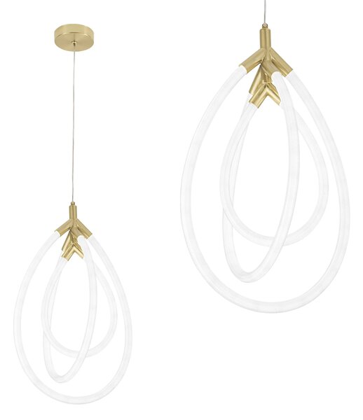 Λάμπα LED G018-CP Gold