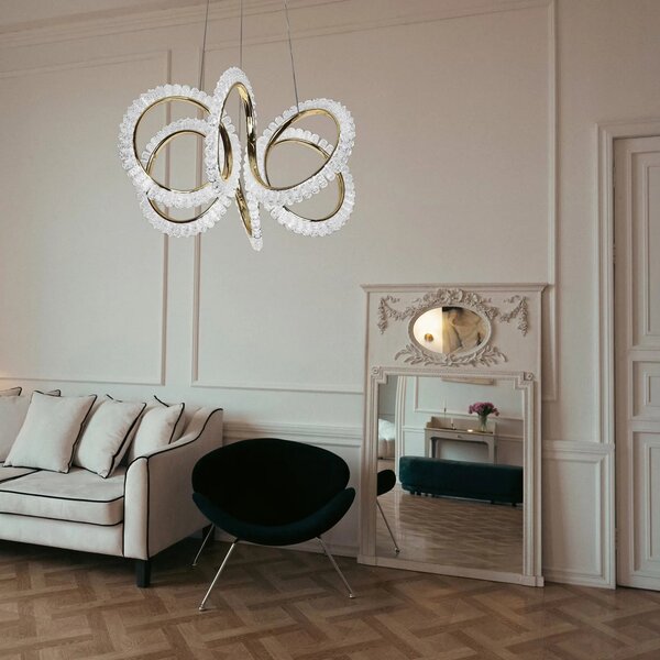 Λάμπα LED G037-CP Gold