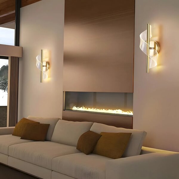 Φωτιστικό τοίχου LED G032-W Gold