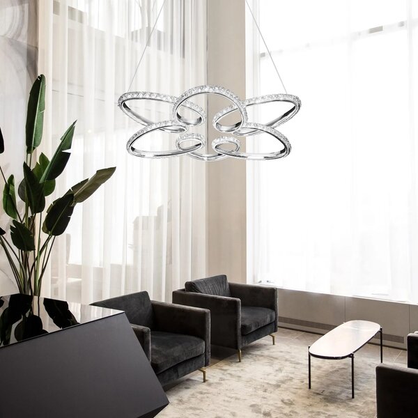 Λάμπα LED G002-CP CHROME
