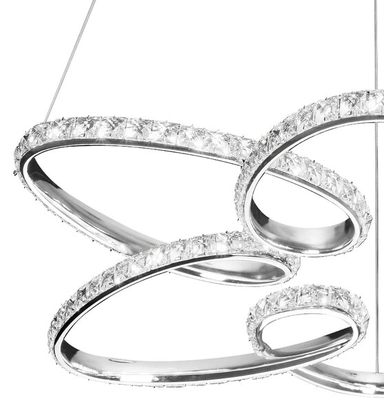 Λάμπα LED G002-CP CHROME
