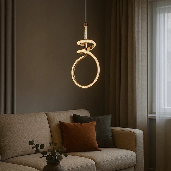 Λάμπα LED G071-CP GOLD
