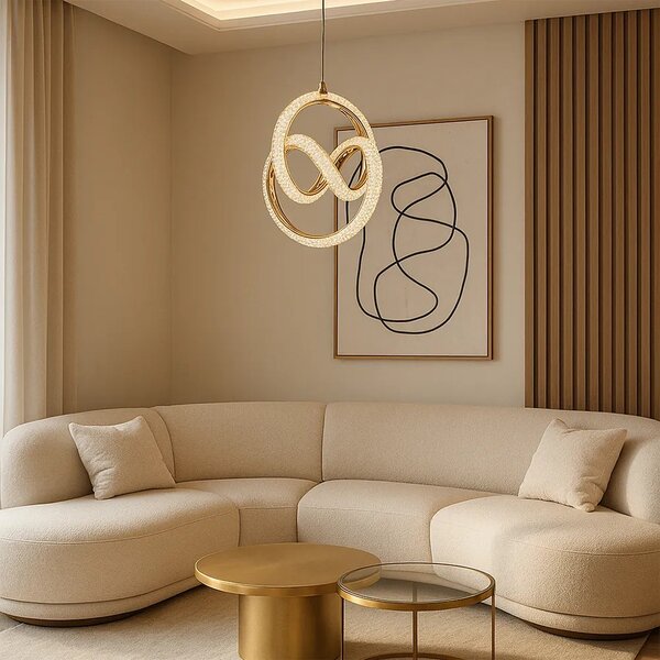 Φωτιστικό οροφής LED G068-CP Gold