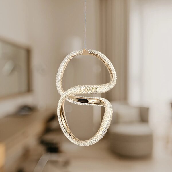 Φωτιστικό οροφής LED G077-3CPR Gold