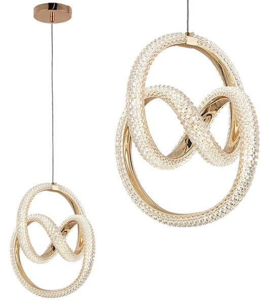 Φωτιστικό οροφής LED G068-CP Gold