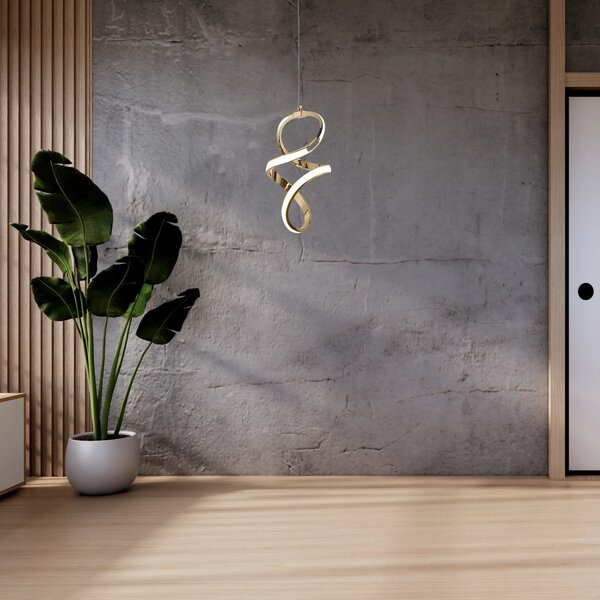 Φωτιστικό οροφής LED G074-1CP Gold