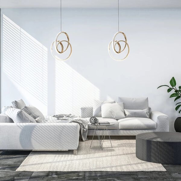 Φωτιστικό οροφής LED G076-1CP Gold