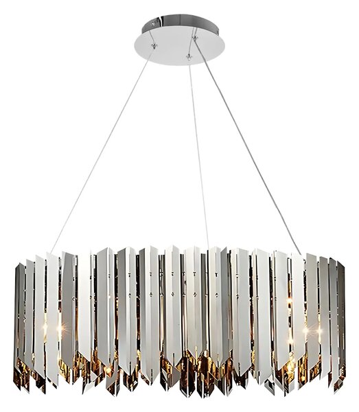 Κρυστάλλινο φωτιστικό οροφής APP1763-8CP metal CHROME