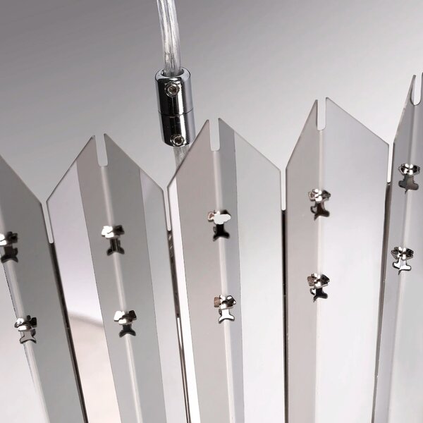 Κρυστάλλινο φωτιστικό οροφής APP1763-8CP metal CHROME