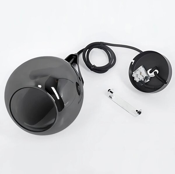 APP1774-1CP BLACK GREY Κρεμαστό φωτιστικό