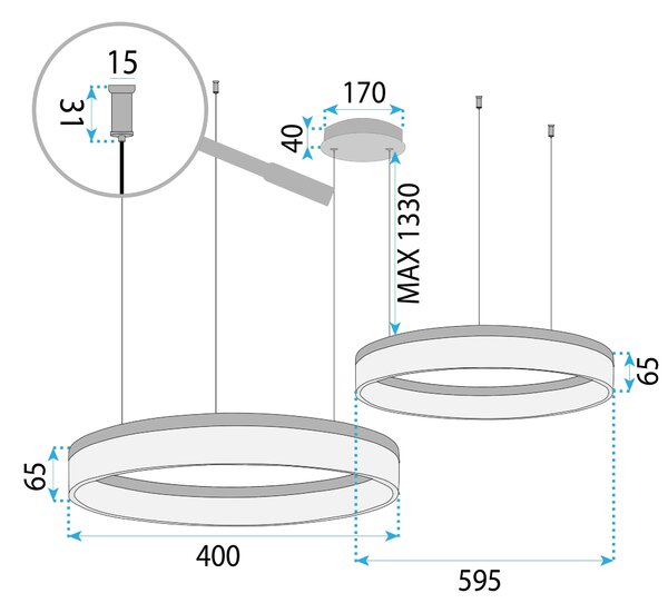 Λάμπα LED LHJ048-CP2 GOLD