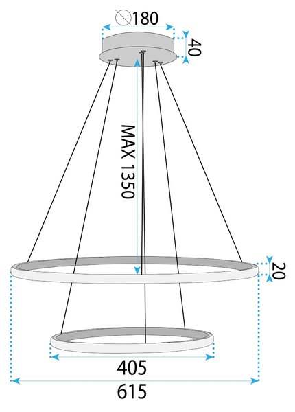 Λάμπα LED LHJ007-CP2 GOLD