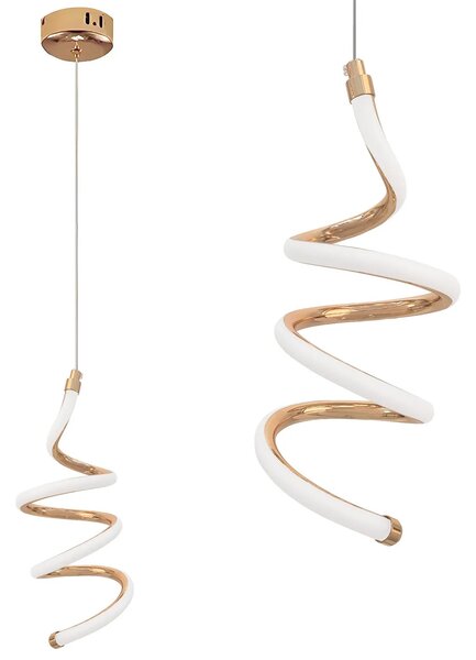 Κρεμαστό φωτιστικό οροφής LED LHJ096-1CP light rose gold