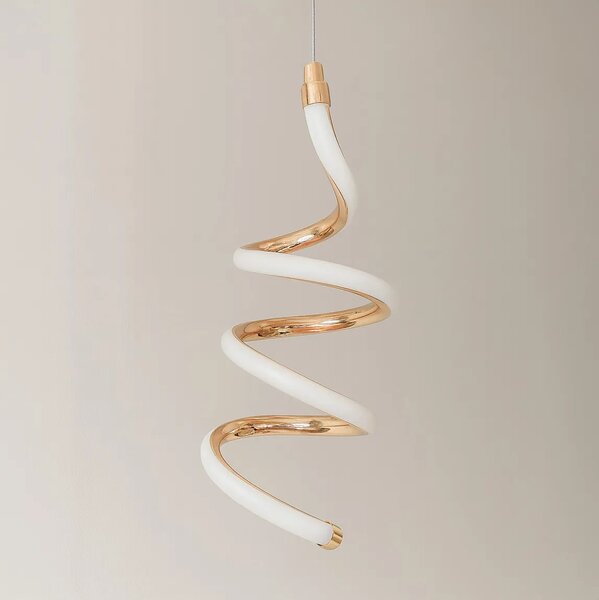 Κρεμαστό φωτιστικό οροφής LED LHJ096-1CP light rose gold
