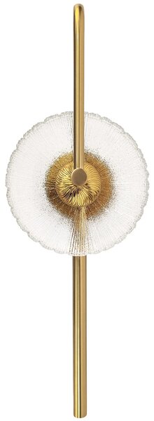 ΦΩΤΙΣΤΙΚΟ ΤΟΙΧΟΥ LED LHJ072-W BRUSH GOLD