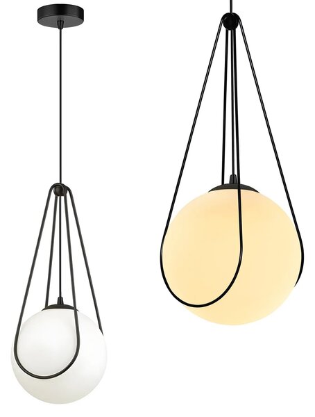Λάμπα APP1792-1CP 20cm Black