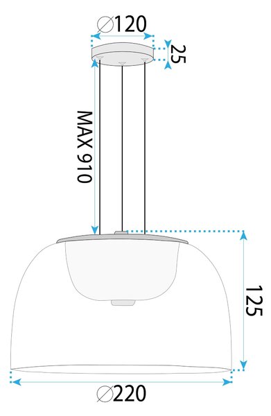 Φωτιστικό οροφής LED APP1690-1PC B Gold