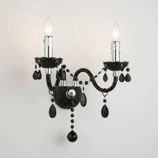 Φωτιστικό τοίχου EBT018-2W Black