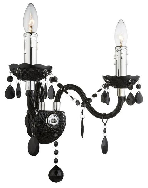 Φωτιστικό τοίχου EBT018-2W Black