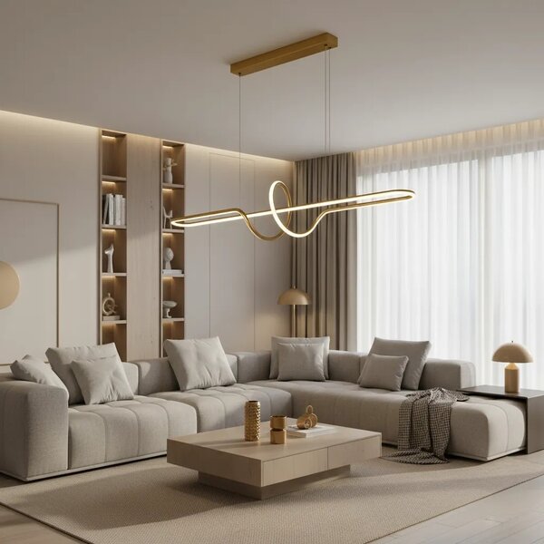 Λάμπα LED LHJ038-CP BRUSH GOLD