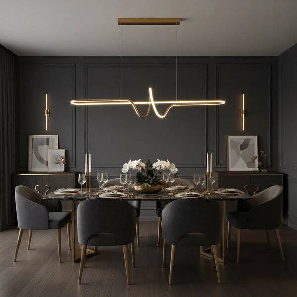 Λάμπα LED LHJ038-CP BRUSH GOLD