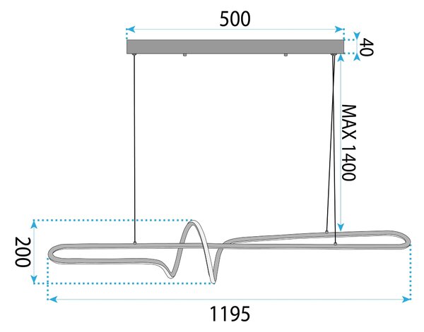 Λάμπα LED LHJ038-CP BRUSH GOLD