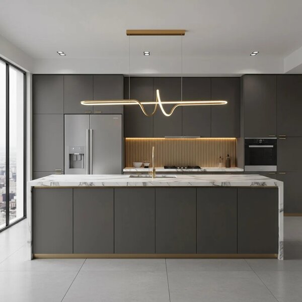 Λάμπα LED LHJ038-CP BRUSH GOLD