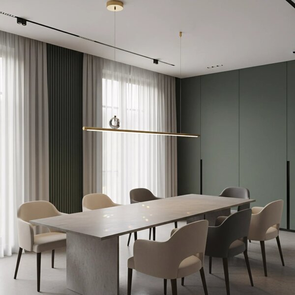 Λάμπα LED APP1778-CP Brush Gold