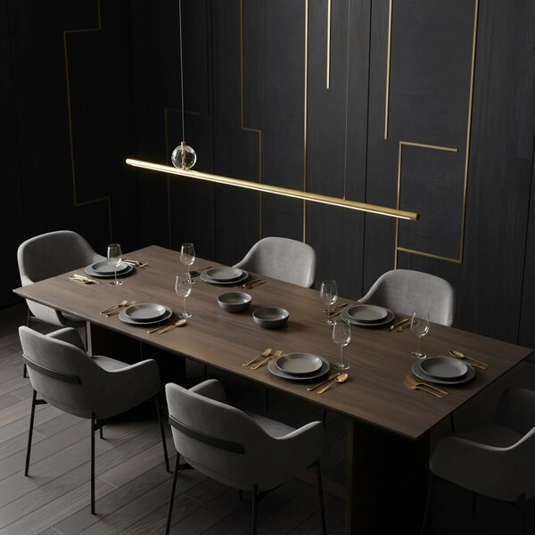 Λάμπα LED APP1778-CP Brush Gold