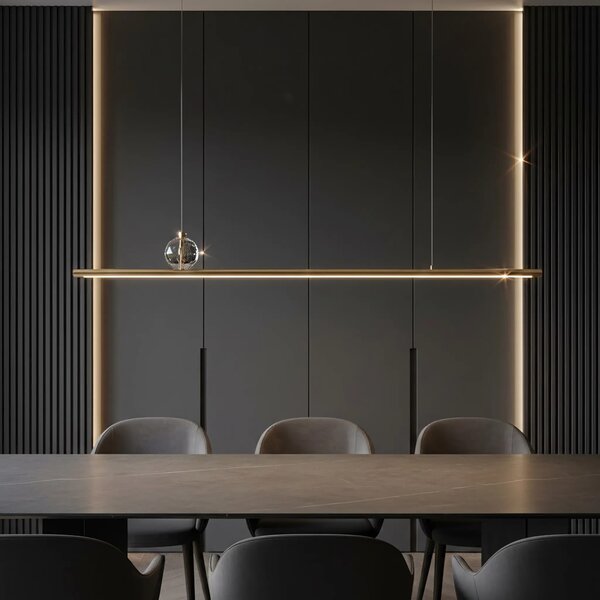 Λάμπα LED APP1778-CP Brush Gold