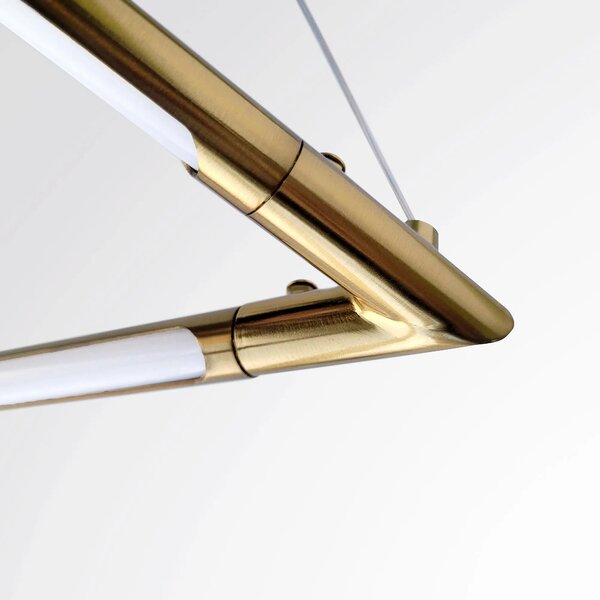 Λάμπα LED APP1776-CP Brush Gold